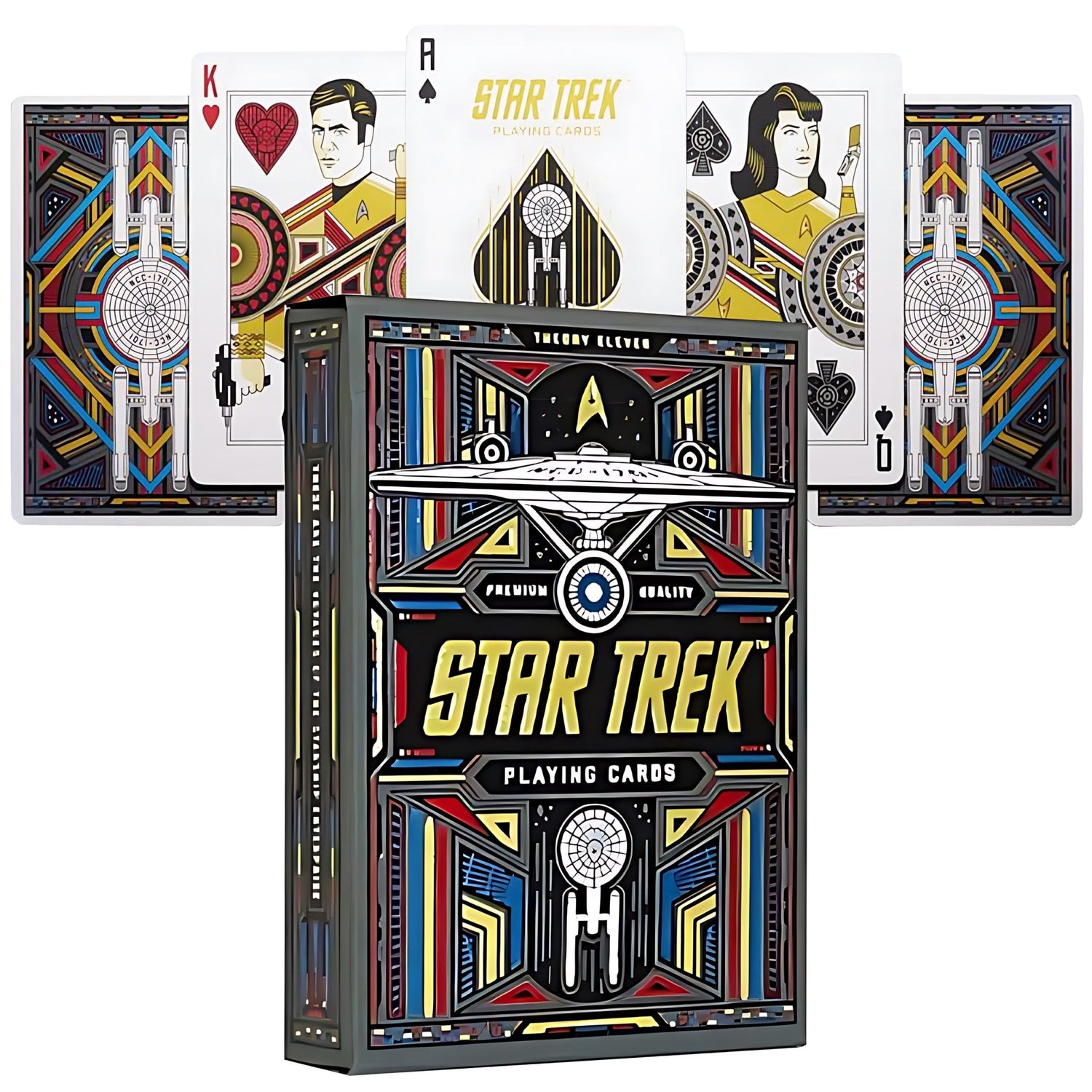 Star Trek Playing Cards - Dark - 850049111324 - CrystalLotus.eu