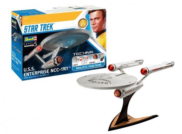 Star Trek - USS Enterprise NCC - 1701 - Technik (1:600) - 4009803004549 - CrystalLotus.eu