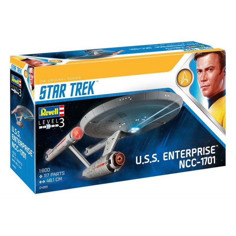 Star Trek - U.S.S. Enterprise NCC - 1701 (TOS) (1:600) - 4009803049915 - CrystalLotus.eu