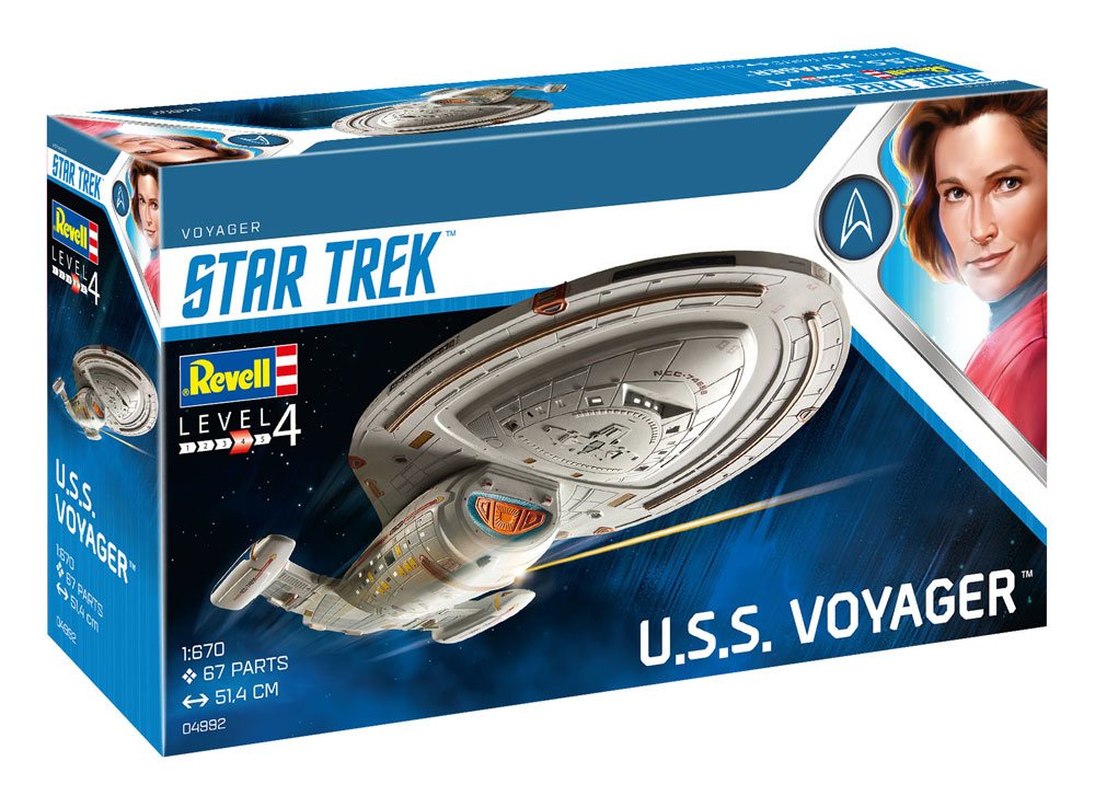 Star Trek - U.S.S. Voyager NCC - 74656 Model Kit (1:670) - 4009803049922 - CrystalLotus.eu