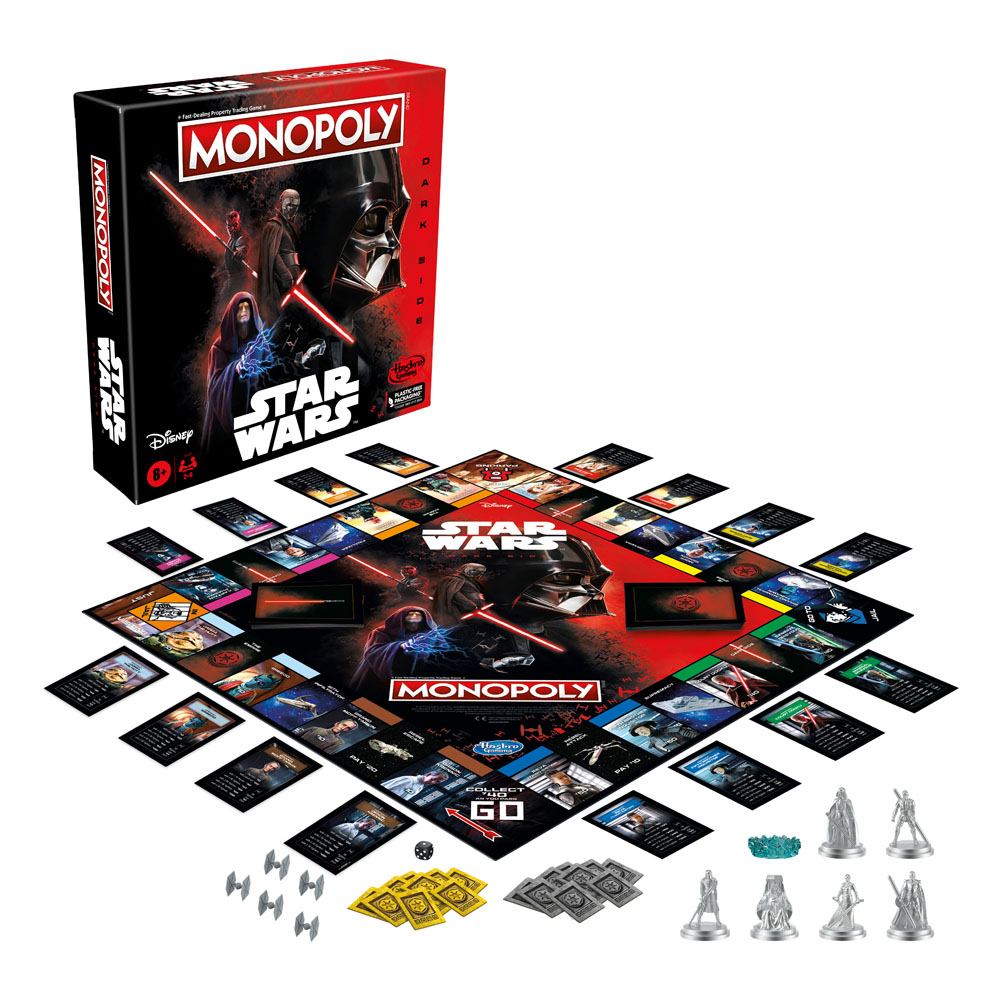 Star Wars Board Game Monopoly Dark Side Edition *English Version* - 5010994174200 - CrystalLotus.eu