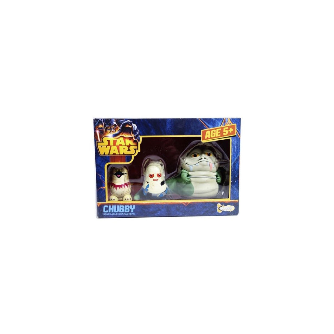 Star Wars Chubby Stackable Figures 3 Pack Jabba&