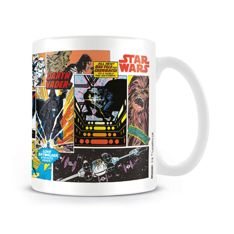 Star Wars (Comic Panels) Mug (315 ml) - 5050574234917 - Crystal Lotus