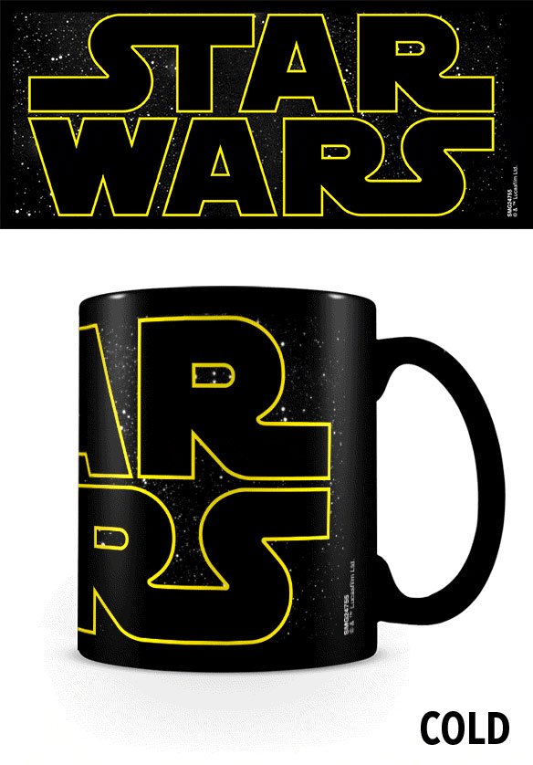 Star Wars Heat Change Mug Logo Characters - 5050574247559 - CrystalLotus.eu