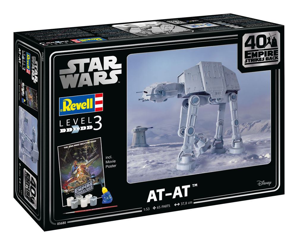 Star Wars Model Kit 1/53 AT - AT - 40th Anniversary 38 cm - 4009803056807 - CrystalLotus.eu