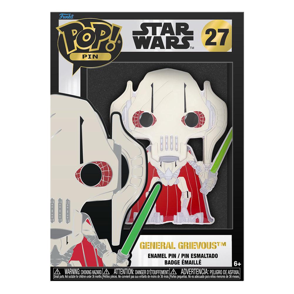 Star Wars POP! Enamel Pin General Grievous 10 cm - 671803423497 - CrystalLotus.eu