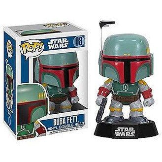 Star Wars POP! Vinyl Bobble - Head Boba Fett 10 cm - 830395023861 - CrystalLotus.eu