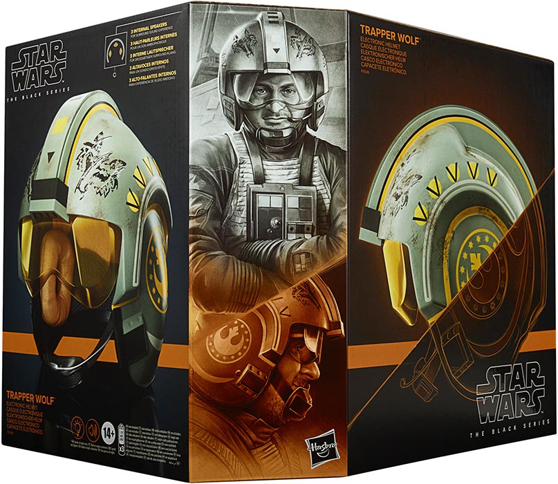 Star Wars The Black Series - Trapper Wolf Electronic Helmet (Life Size Prop Replica) - 5010993982011 - CrystalLotus.eu