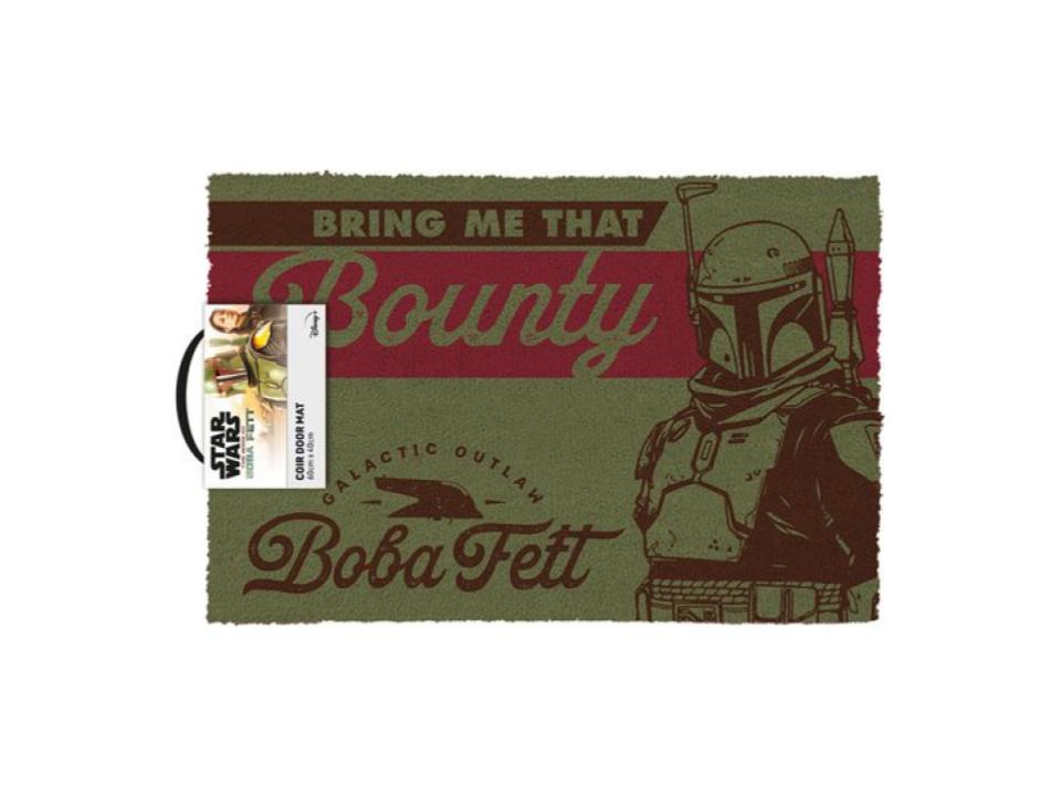 Star Wars: The Book of Boba Fett Doormat Bring Me That Bounty 40 x 60 cm - 5050293861333 - CrystalLotus.eu