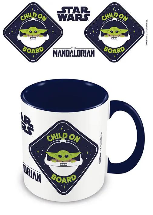 Star Wars: The Mandalorian (Child On Board) Blue Inner C Mug - 5050574258487 - CrystalLotus.eu