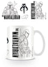 Star Wars The Mandalorian Mug Line Art - 5050574257213 - CrystalLotus.eu