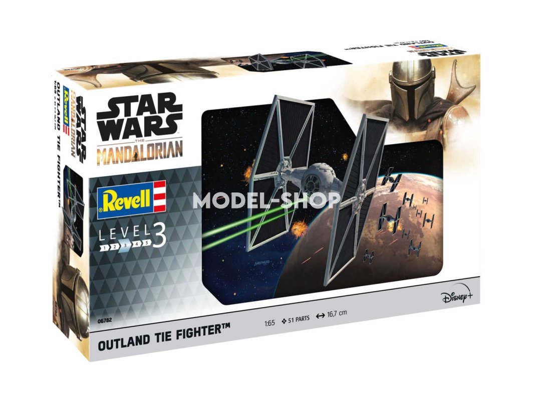 Star Wars: The Mandalorian - Outland TIE Fighter (1:65) - 4009803067827 - CrystalLotus.eu