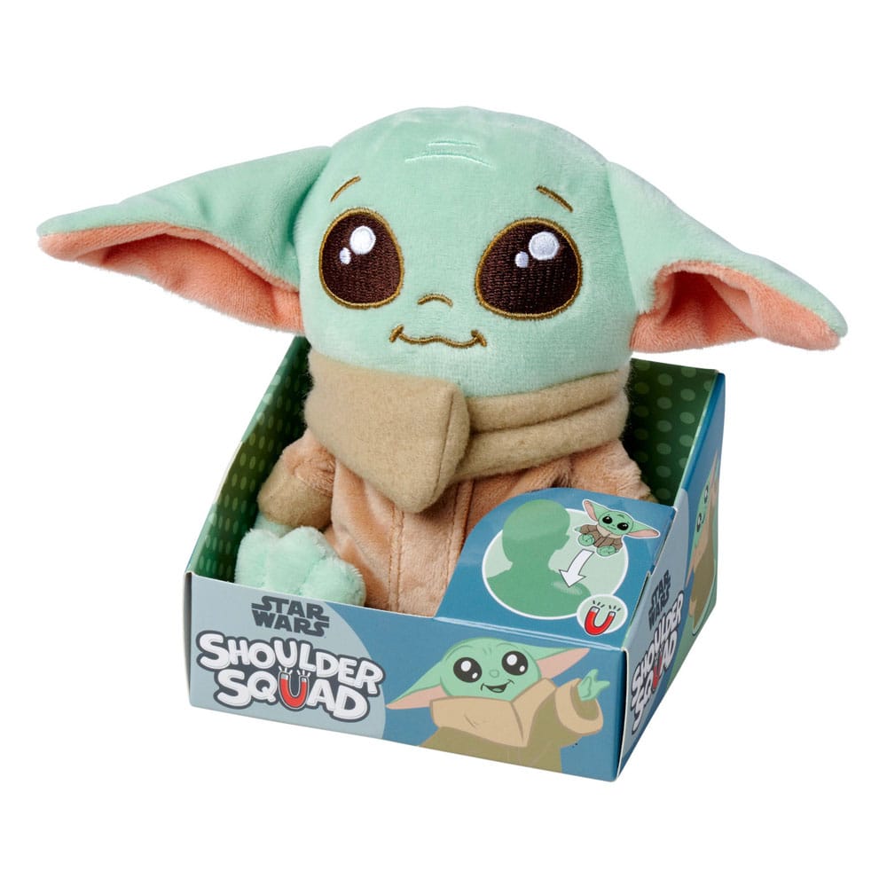 Star Wars The Mandalorian Plush Figure Grogu Shoulder Rider 12 cm - 5400868032000 - Crystal Lotus