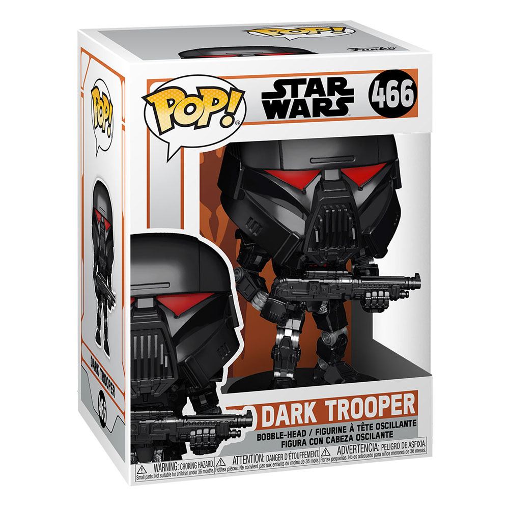 Star Wars The Mandalorian POP! TV Vinyl Figure Dark Trooper 9 cm - 889698582896 - CrystalLotus.eu