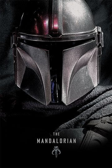 Star Wars The Mandalorian Poster Dark 61 x 91 cm - 5050574345750 - CrystalLotus.eu