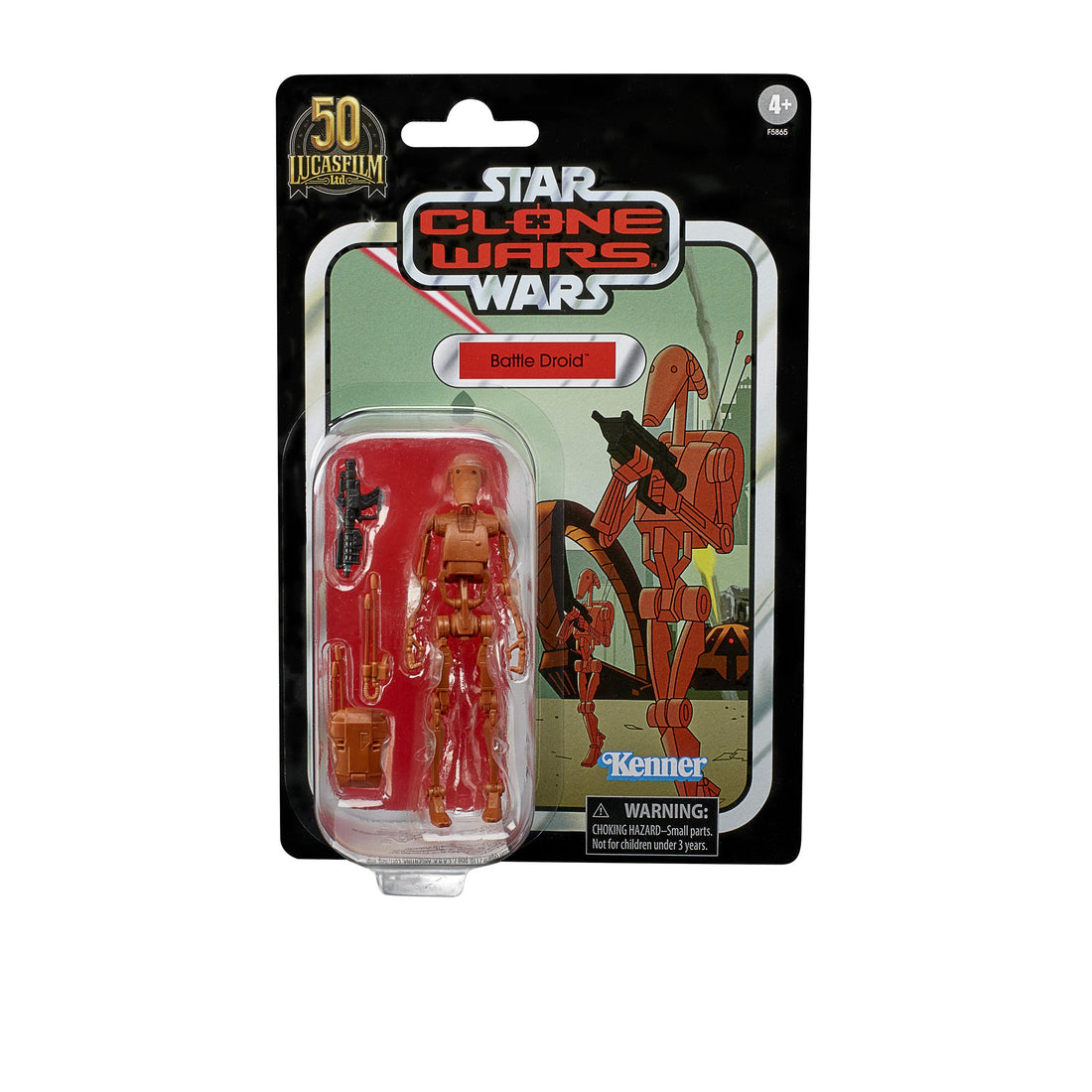 Star Wars The Vintage Collection Battle Droid Lucasfilm 50th Anniversary Figure - 5010993985449 - CrystalLotus.eu