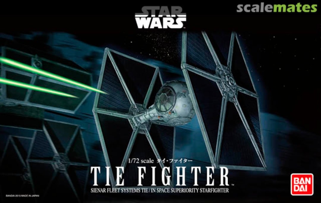 Star Wars TIE Fighter Sienar Fleet Systems TIE / In Space Superiority Fighter - 4009803012018 - CrystalLotus.eu