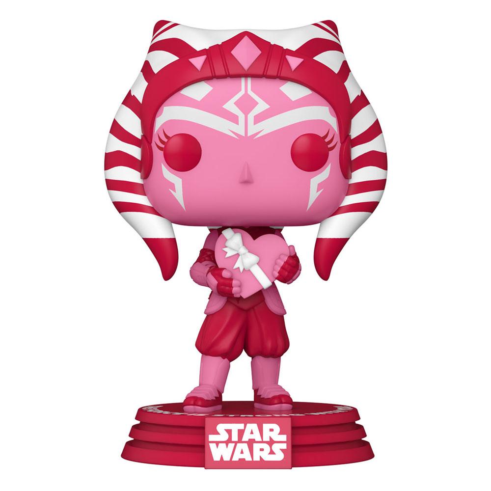 Star Wars Valentines POP! Star Wars Vinyl Figure Ahsoka 9 cm - 889698601207 - CrystalLotus.eu