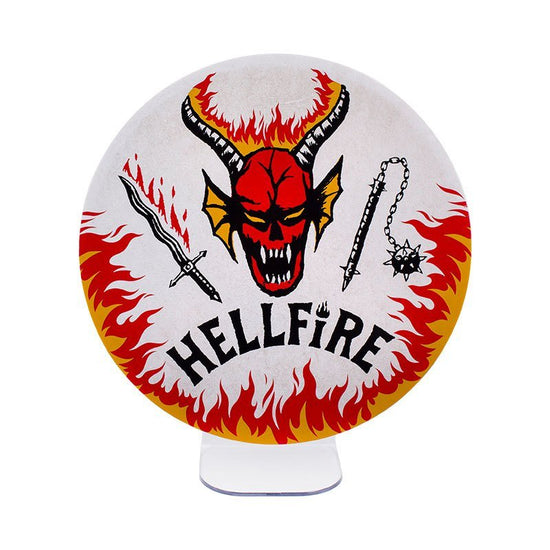 Stranger Things Lamp Hellfire Club Logo (20 cm) - 5055964791179 - CrystalLotus.eu