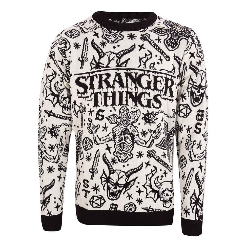 Stranger Things Sweatshirt Christmas Jumper Collage - 5056599748248 - CrystalLotus.eu