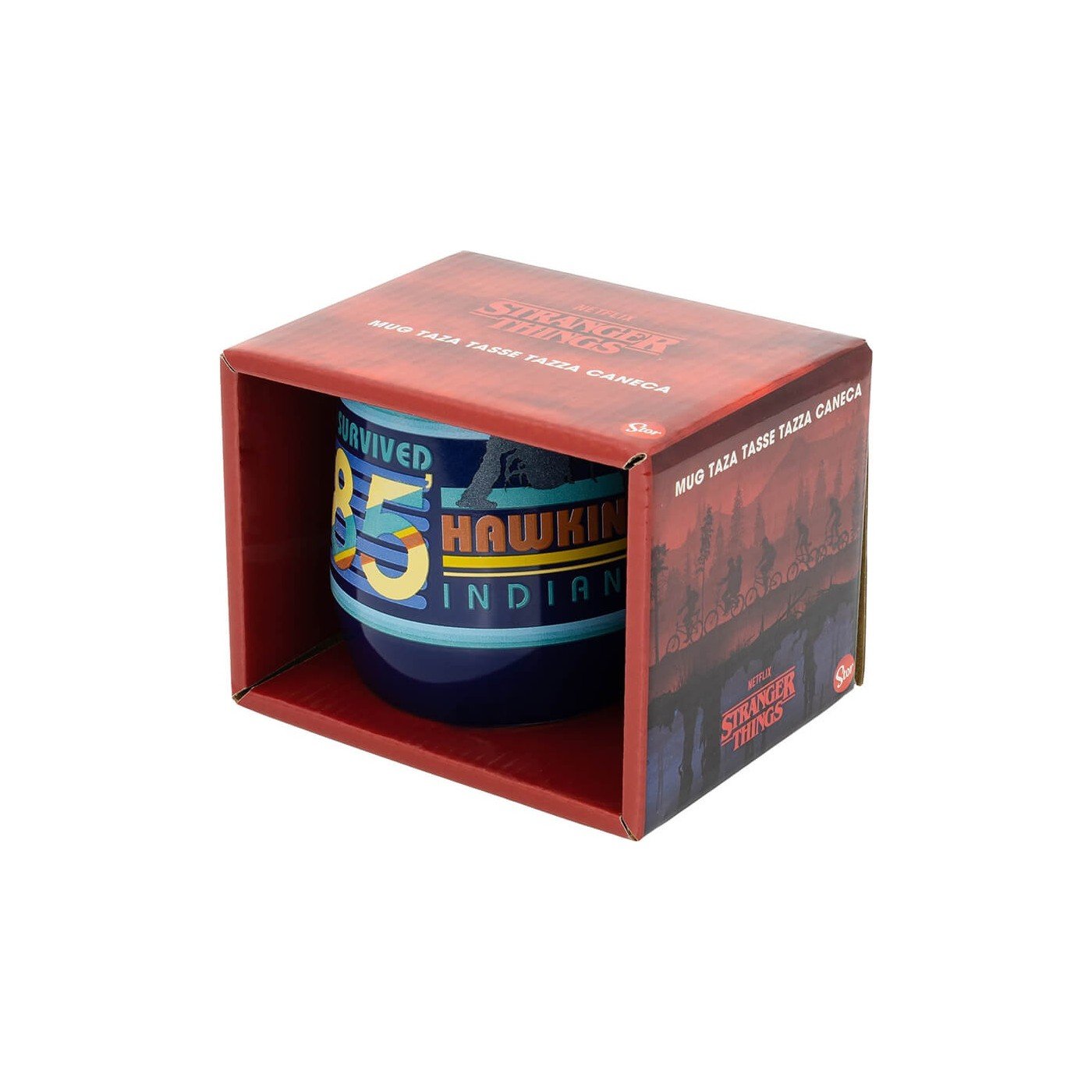 Stranger Things Young Adult Ceramic Nova Mug 12 oz in Gift Box - 8412497006977 - CrystalLotus.eu