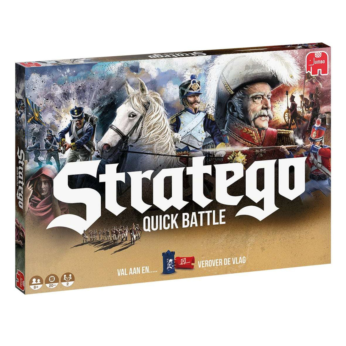 Stratego Quick Battle - 8710126000540 - Crystal Lotus