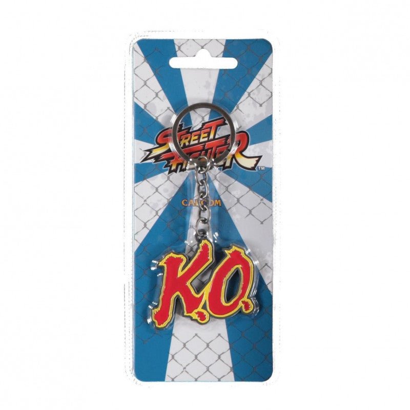 Street Fighter - Ko Metal Keychain - 8718526142884 - CrystalLotus.eu