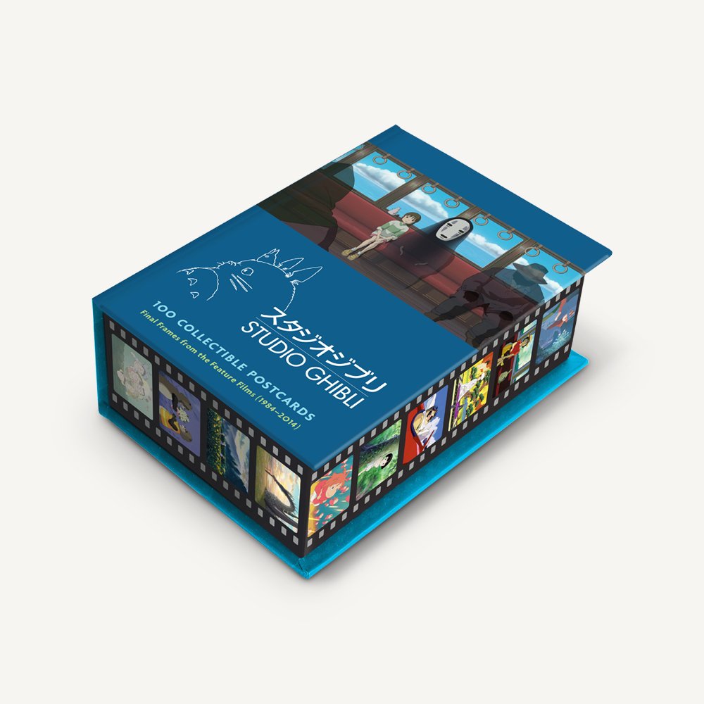 Studio Ghibli - 100 Collectible Postcards - 9781452168661 - CrystalLotus.eu