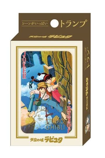 Studio Ghibli - Castle in the Sky Playing Cards - 4970381181949 - Crystal Lotus