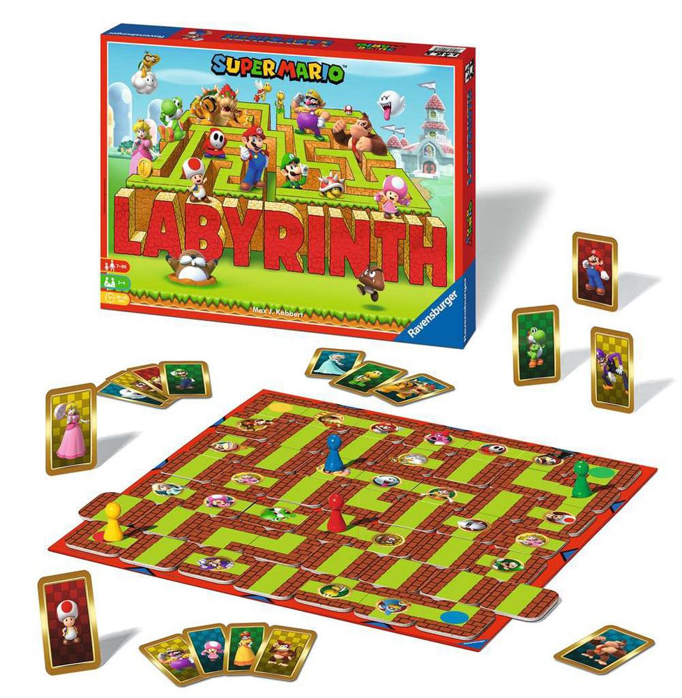 Super Mario Board Game Labyrinth - 4005556260638 - CrystalLotus.eu