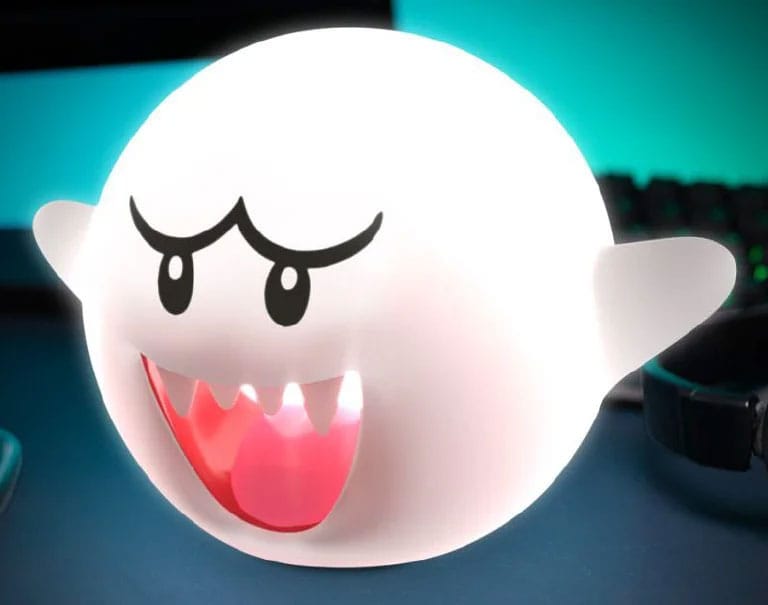 Super Mario - Boo Light with Sound – Crystal Lotus
