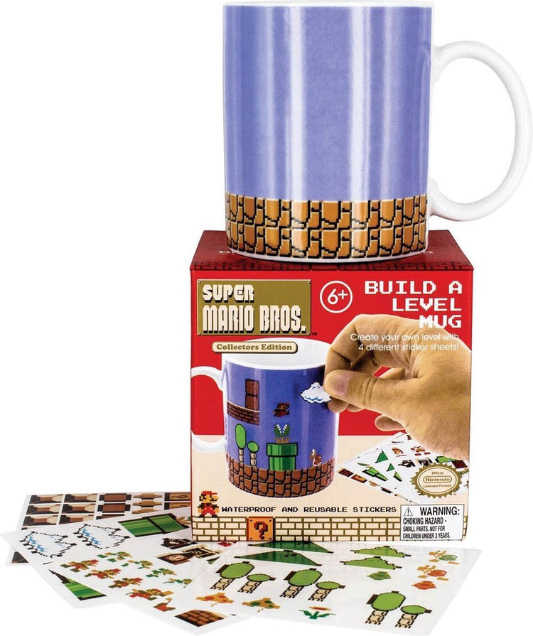 Super Mario Bros Build A Level Mug - 5055964700928 - CrystalLotus.eu