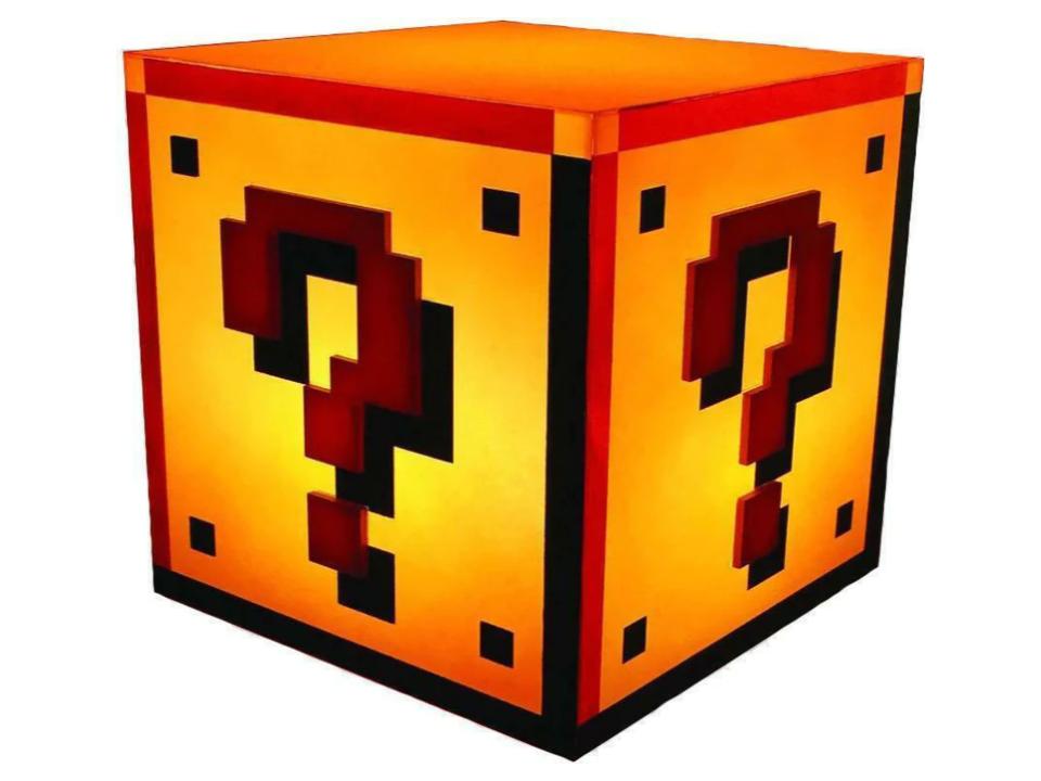 Super Mario Bros. Light Question Block 18 cm - 5055964701000 - CrystalLotus.eu