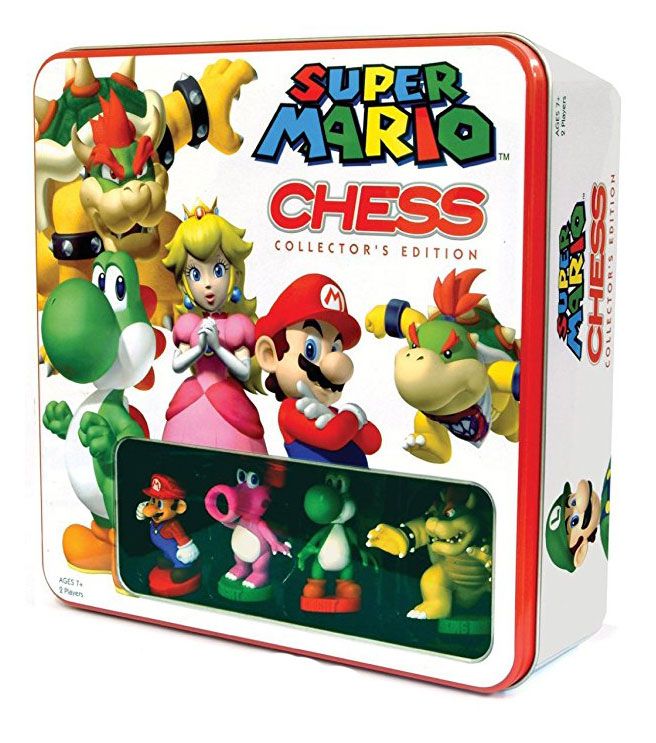 Super Mario Chess Tin Box - 700304004390 - CrystalLotus.eu