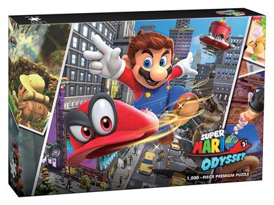 Super Mario - Odyssey Snapshots 1000 Piece Premium Puzzle - 700304150516 - CrystalLotus.eu