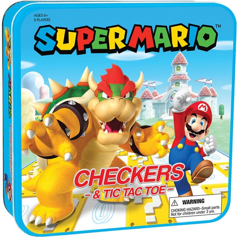 Super Mario vs Bowser Checkers - 700304152374 - CrystalLotus.eu