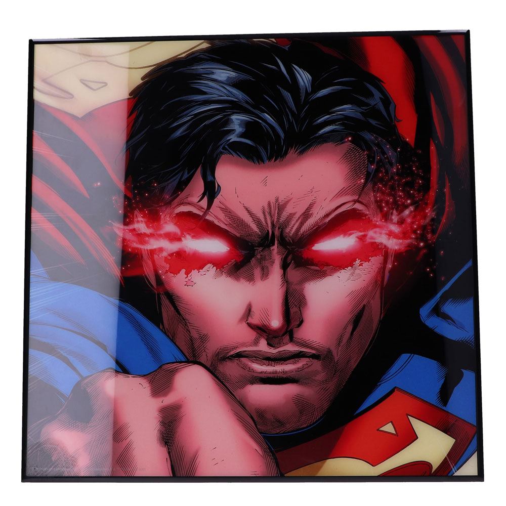 Superman Crystal Clear Picture Rebirth 32 x 32 cm - 801269143879 - CrystalLotus.eu