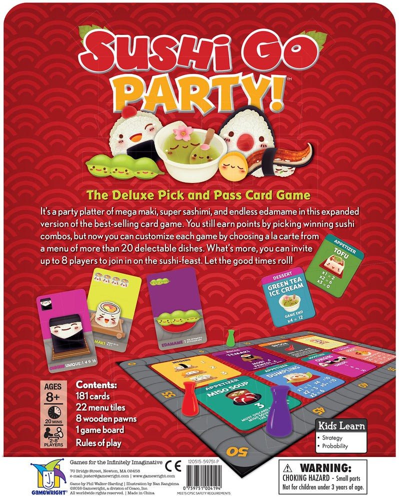 Sushi Go Party! - 0759751004194 - CrystalLotus.eu