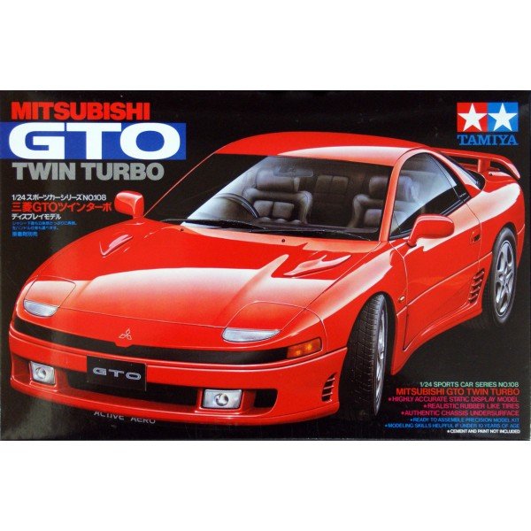 Tamiya Mitsubishi GTO Twin Turbo (1:24) - 4950344995189 - CrystalLotus.eu