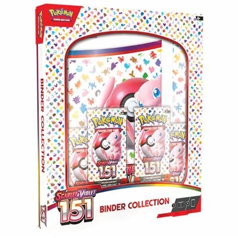 TCG Pokemon: Scarlet &amp; Violet 151 Binder Collection - 820650853142 - CrystalLotus.eu