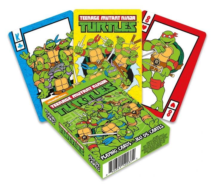 Teenage Mutant Ninja Turtles Playing Cards Cartoon - 840391120372 - CrystalLotus.eu