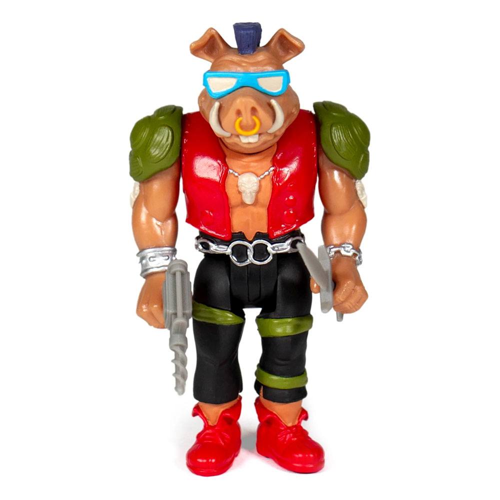 Teenage Mutant Ninja Turtles ReAction Action Figure Bebop 10 cm - 840049802278 - CrystalLotus.eu