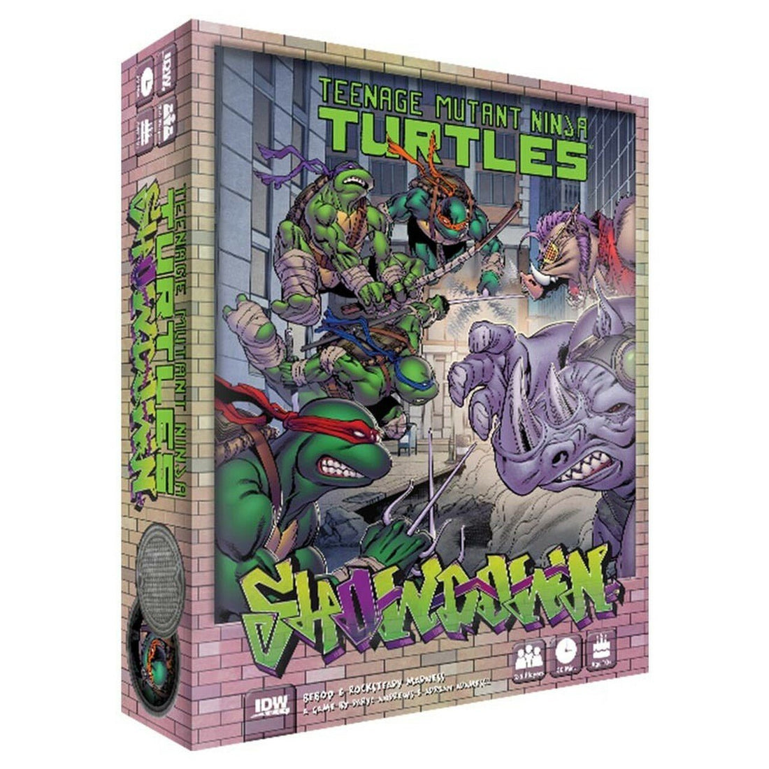 Teenage Mutant Ninja Turtles: Showdown Beebop &amp; Rocksteady Madness - 827714012736 - CrystalLotus.eu