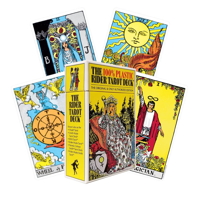 The 100 percent Plastic Rider Tarot Cards Deck - 9781646710171 - Crystal Lotus