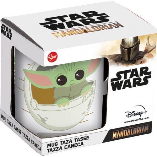 The Child Mandalorian Speed Globe Mug 11 Oz In Gift Box - 8412497008919 - CrystalLotus.eu