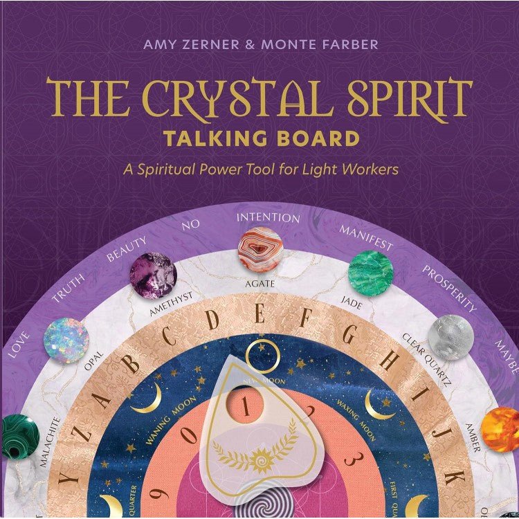 The Crystal Spirit Talking Board and Guidebook - 9780764367731 - CrystalLotus.eu