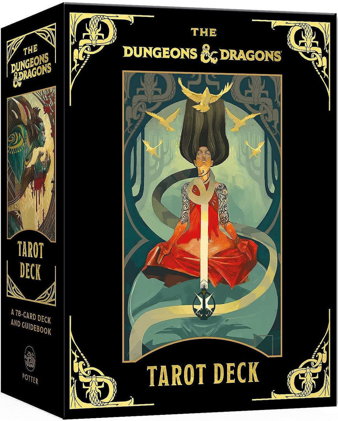 The Dungeons &amp; Dragons Tarot Deck - EN - 9781984824660 - CrystalLotus.eu