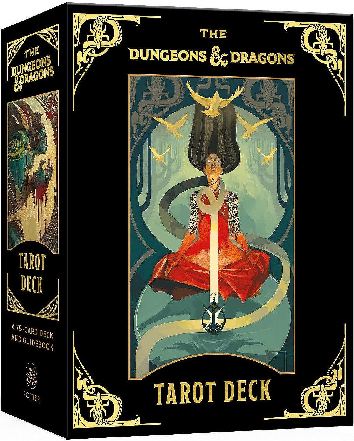 The Dungeons &amp; Dragons Tarot Deck - EN - 9781984824660 - CrystalLotus.eu