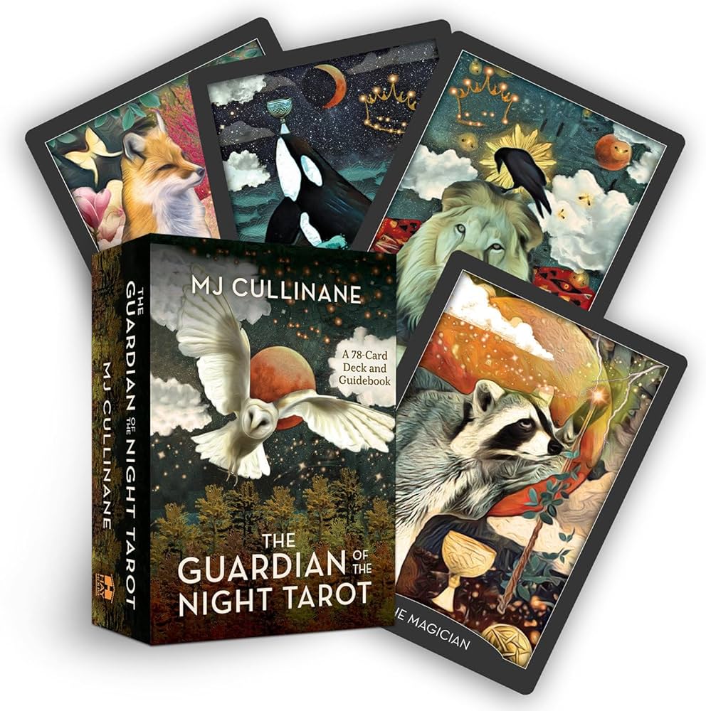 The Guardian of the Night Tarot: A 78 - Card Deck and Guidebook - 9781401969080 - CrystalLotus.eu