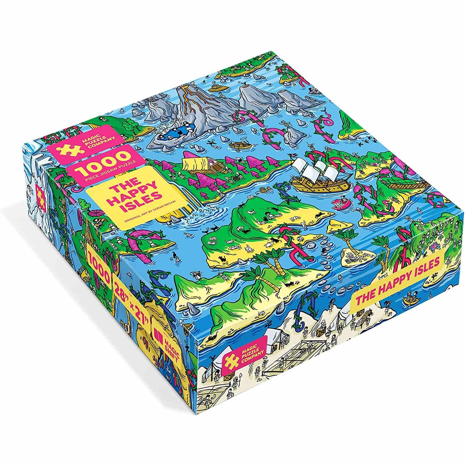 The Happy Isles - 1000 Pieces - 850016196002 - CrystalLotus.eu